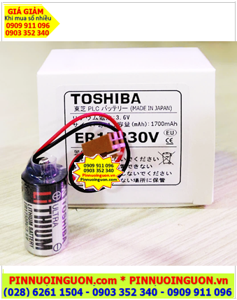 Toshiba ER17330V; Pin nuôi nguồn PLC Toshiba ER17330V lithium 3.6v 1700mAh _Xuất xứ Nhật